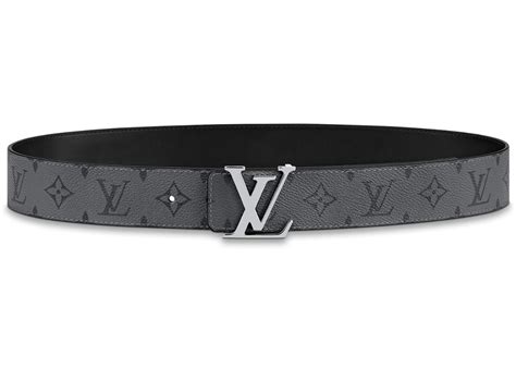 lv belt black and grey|louis vuitton reversible monogram belt.